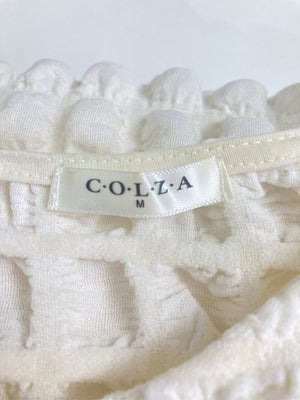 COLZA/コルザ/カーディガン/ボレロ/トップス/ホワイト/M