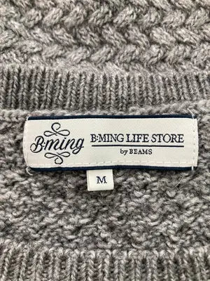 B:MING LIFE STORE/ビーミングライフストア/ニット/セーター/トップス/グレー/M