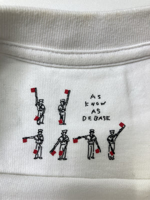 as know as de base/アズノゥアズドゥバズ/Tシャツ/カットソー/トップス/ホワイト/*