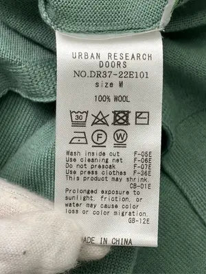 URBAN RESEARCH DOORS/アーバンリサーチドアーズ/ニット/セーター/トップス/グリーン/M