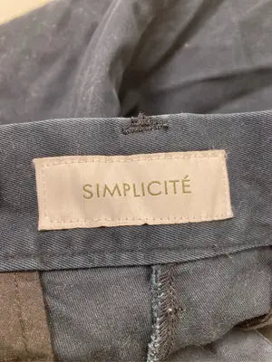 SIMPLICITE/サンプリシテ/チノパンツ/パンツ/ネイビー