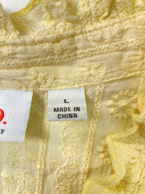 d&co./シャツ/ブラウス/トップス/イエロー/L