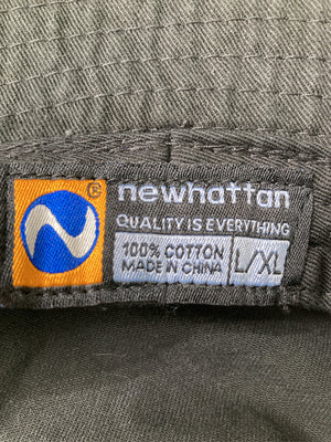 NEWHATTAN/ニューハッタン/バケットハット/帽子/ブラック/L/XL