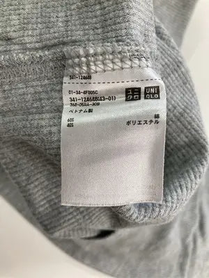 UNIQLO/ユニクロ/Tシャツ/カットソー/トップス/グレー/M