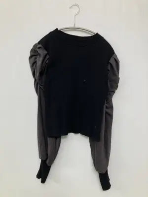 continuer de NICE CLAUP/コンティニューデナイスクラップ/Tシャツ/カットソー/トップス/ブラック