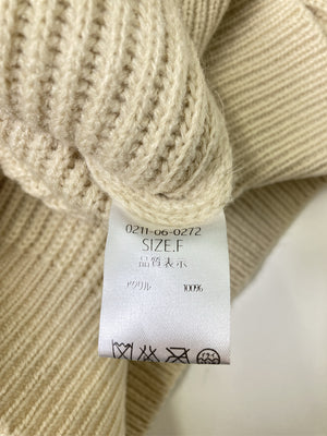 by muni:r/バイムニール/ニット/セーター/トップス/ベージュ/F
