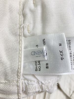 CINEMA CLUB/シネマクラブ/デニムパンツ/パンツ/アイボリー/M