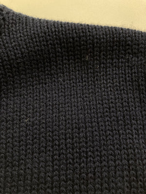 GS/ニット/セーター/トップス/ネイビー/F