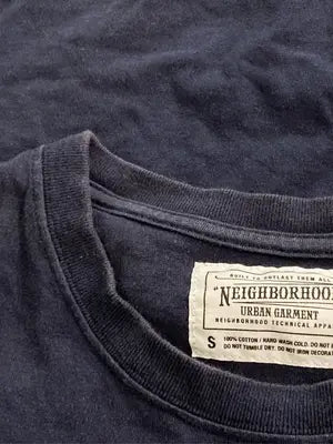 NEIGHBORHOOD/ネイバーフッド/Tシャツ/カットソー/トップス/ネイビー/S