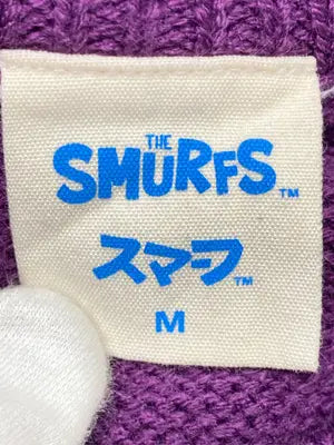 SMURFS/ニット/セーター/トップス/パープル/M