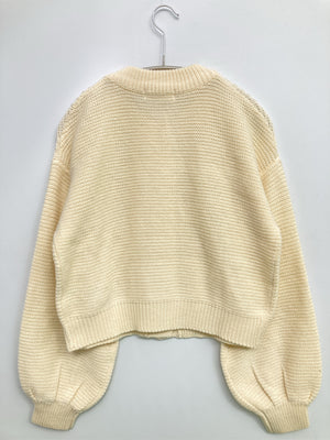 ehka sopo/エヘカソポ/カーディガン/ボレロ/トップス/アイボリー/F