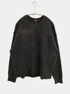 UNIQLO/ユニクロ/ニット/セーター/トップス/グレー/L