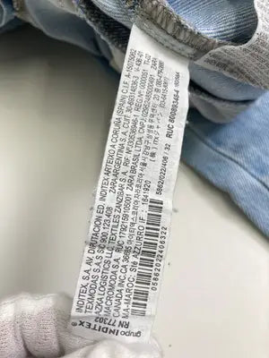 ZARA/ザラ/デニムパンツ/パンツ/スカイブルー/EUR 32/USA 0/MEX 22