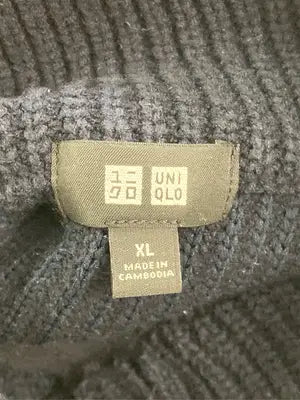 UNIQLO/ユニクロ/ニット/セーター/トップス/ネイビー/XL