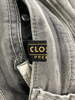 CLOSSHI PREMIUM/デニムパンツ/パンツ/グレー/ウエス 61 ヒップ 89 また下丈 73