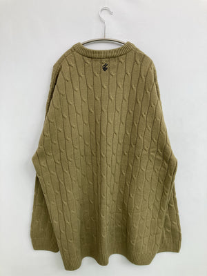ROCA wear/ロカウェア/ニット/セーター/トップス/ブラウン/XXL