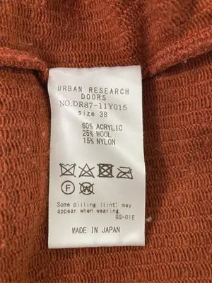 URBAN RESERCH DOORS/アーバンリサーチドアーズ/Tシャツ/カットソー/トップス/オレンジ/38