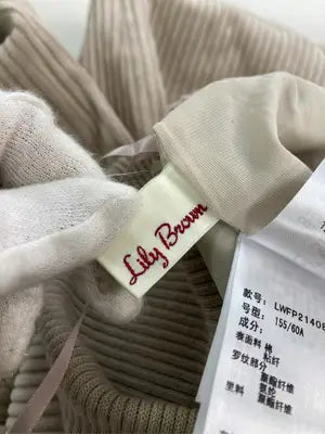 Lily brown/リリーブラウン/その他パンツ/パンツ/ベージュ/0