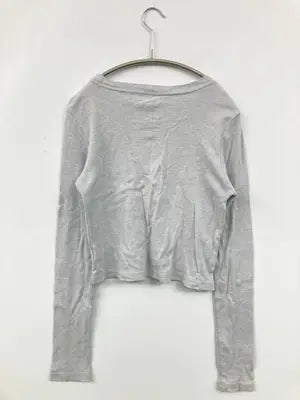 MOUSSY/マウジー/Tシャツ/カットソー/トップス/グレー/F