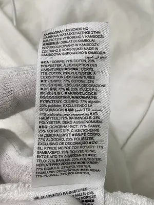 GAP/ギャップ/Tシャツ/カットソー/トップス/ホワイト/S