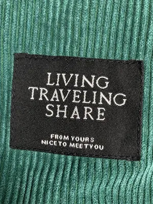 LIVING TRAVELING SHARE/トートバッグ/バッグ/グリーン