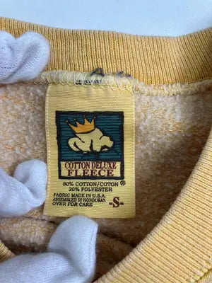 KNITWEAR/ニットウェア/スウェット/トップス/イエロー/S