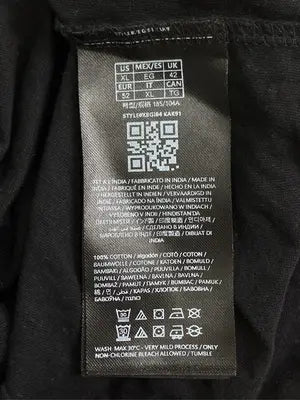 GUESS/ゲス/Tシャツ/カットソー/トップス/ブラック/XL