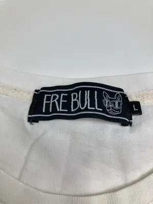 FRE BULL/Tシャツ/カットソー/トップス/アイボリー/L