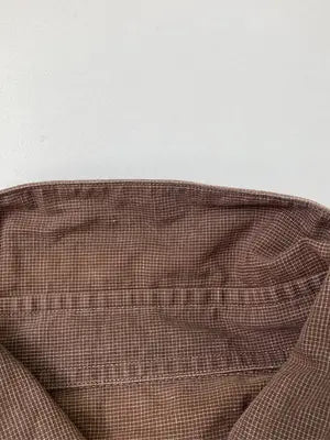 HIROKO KOSHINO/ヒロココシノ/シャツ/ブラウス/トップス/ブラウン/L
