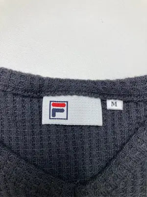 FILA/フィラ/タンクトップ/トップス/ブラック/M