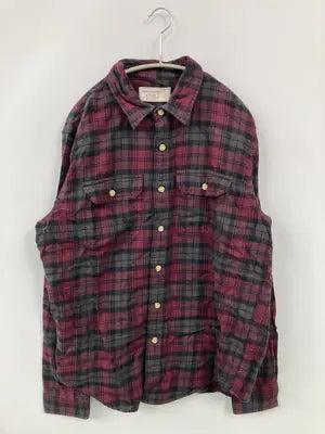 Abercrombie & Fitch/アバクロンビーアンドフィッチ/シャツ/ブラウス/トップス/レッド/L