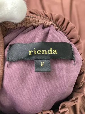 rienda/リエンダ/ワンピース/ワンピース/ドレス/ブラウン/F