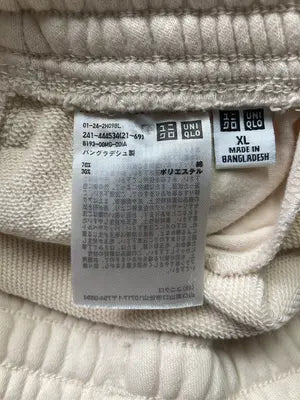 UNIQLO/ユニクロ/スウェットパンツ/パンツ/ベージュ/XL
