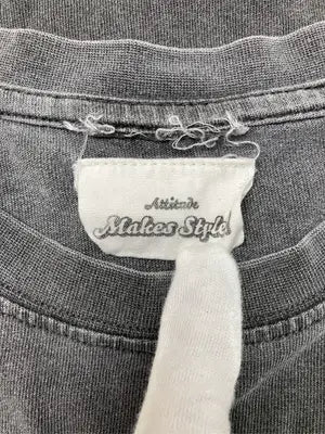 Attitude makes style!/アティチュードメイクススタイル/タンクトップ/トップス/グレー/M