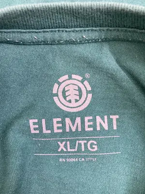ELEMENT/エレメント/Tシャツ/カットソー/トップス/グリーン/XL