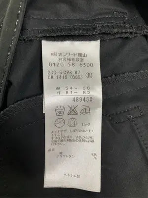自由区/ジユウク/スラックス/パンツ/ブラック/30