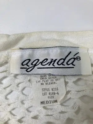 AGENDA/Tシャツ/カットソー/トップス/ホワイト/MEDIUM