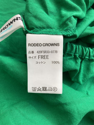 RODEO CROWNS/ロデオクラウンズ/ドレス/ワンピース/ドレス/グリーン/FREE