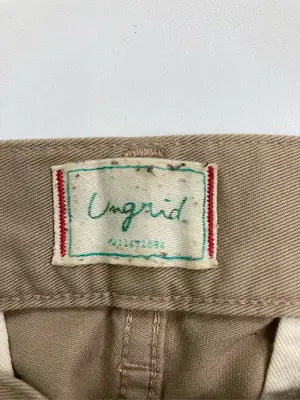 Ungrid/アングリッド/デニムパンツ/パンツ/ベージュ/M