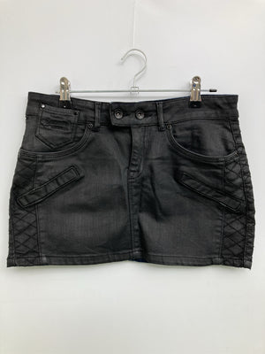 SUPERDRY/ショート/ミニスカート/スカート/ネイビー/S