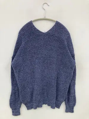 OPAQUE.CLIP/オペークドットクリップ/ニット/セーター/トップス/ブルー/L