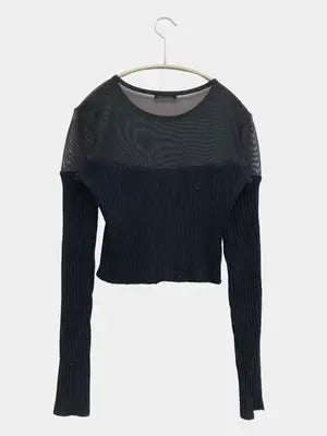 ZARA/ザラ/ニット/セーター/トップス/ブラック/S