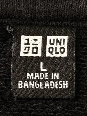 UNIQLO/ユニクロ/スウェット/トップス/ブラック/L