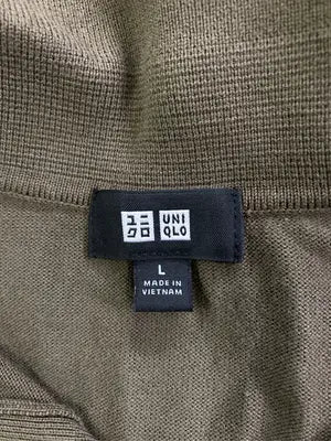 UNIQLO/ユニクロ/ポロシャツ/トップス/ブラウン/L