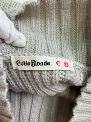 Cutie Blonde/キューティーブロンド/ニット/セーター/トップス/ベージュ/F