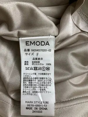 EMODA/エモダ/ジャンパースカート/ワンピース/ドレス/ベージュ/F