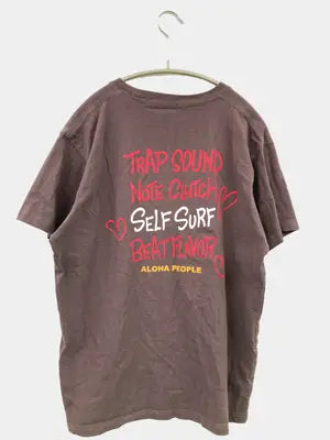 ALOHA PEOPLE/Tシャツ/カットソー/トップス/ブラウン/M