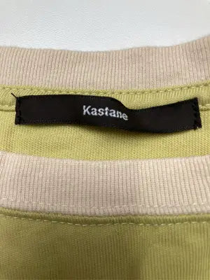 Kastane/カスタネ/Tシャツ/カットソー/トップス/ライトグリーン/M