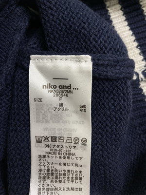 niko and .../ニコアンド/その他アウター/ジャケット/アウター/ネイビー/F