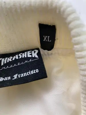 THRASHER/スラッシャー/ブルゾン/ジャケット/アウター/アイボリー/XL
